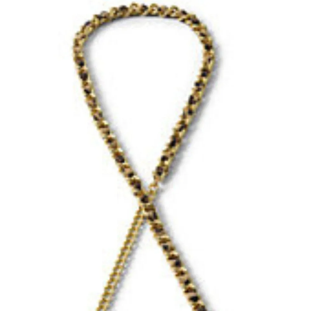 Lands' End Gold Chain-Link Belt